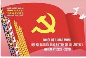 NHIỆT LIỆT CHÀO MỪNG ĐẠI HỘI ĐẠI BIỂU ĐẢNG BỘ TỈNH GIA LAI LẦN THỨ I, NHIỆM KỲ 2025 - 2030